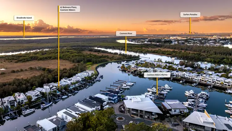 Sixth view of Homely house listing, 61 Balmara Place, Coomera Waters QLD 4209