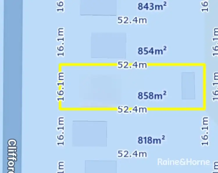 Second view of Homely land listing, 11 Clifford Street, Warracknabeal VIC 3393