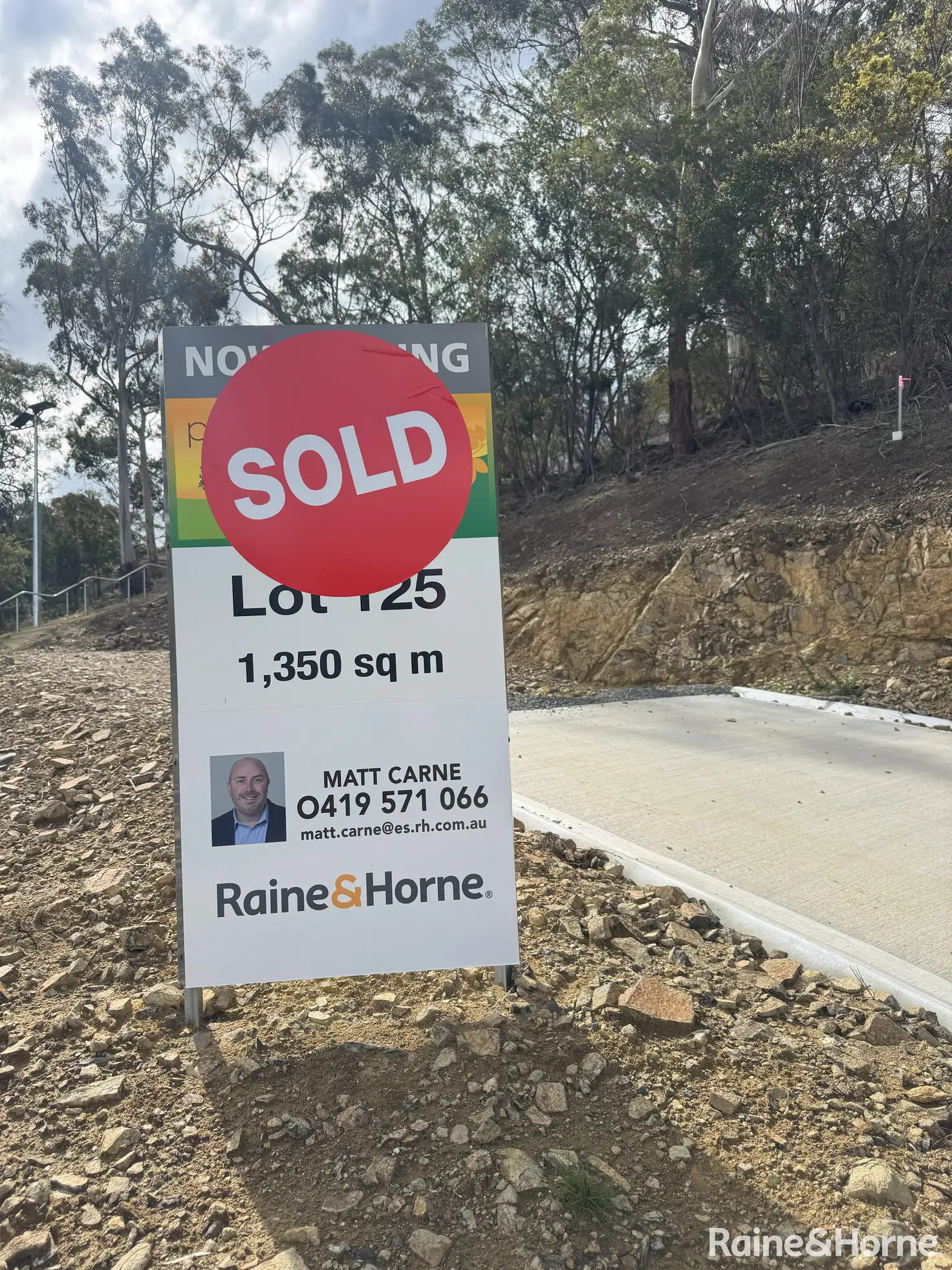 Main view of Homely land listing, 52 Kiewa Rise, Lenah Valley TAS 7008
