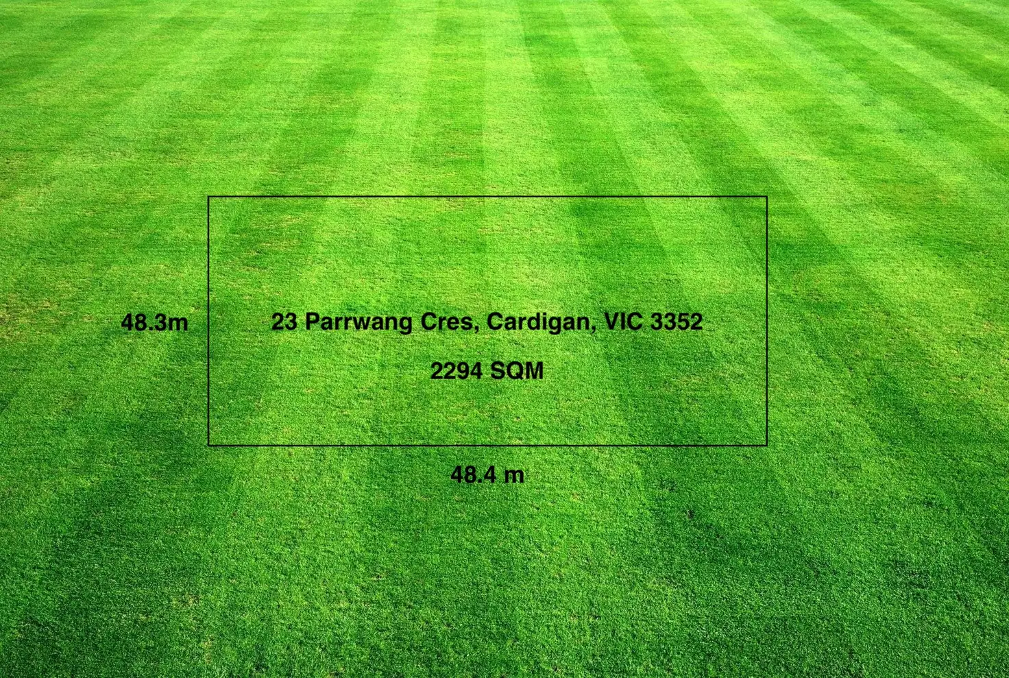 Main view of Homely land listing, 23 Parrwang crescent, Cardigan VIC 3352