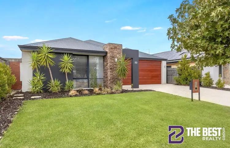 Second view of Homely house listing, 80 Sapphire Chase, Wellard WA 6170