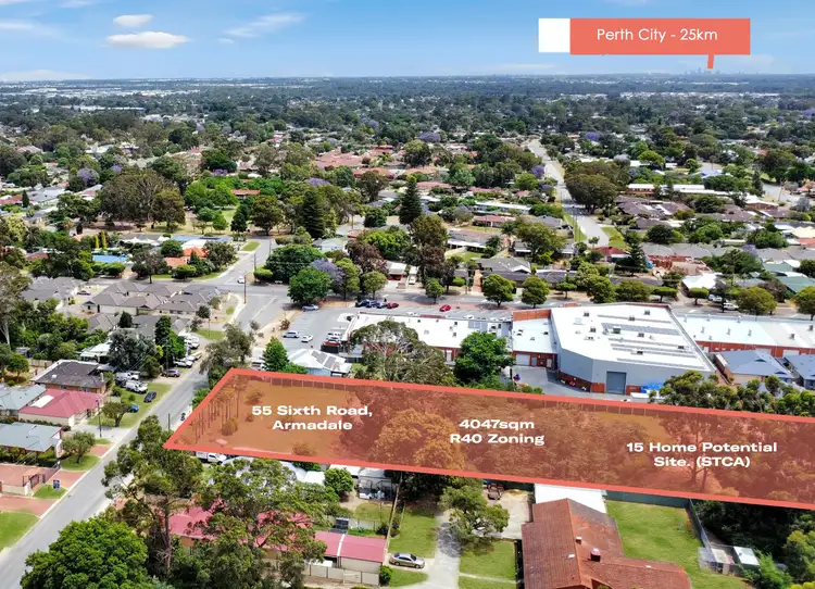 Third view of Homely land listing, 55 Sixth Road, Armadale WA 6112