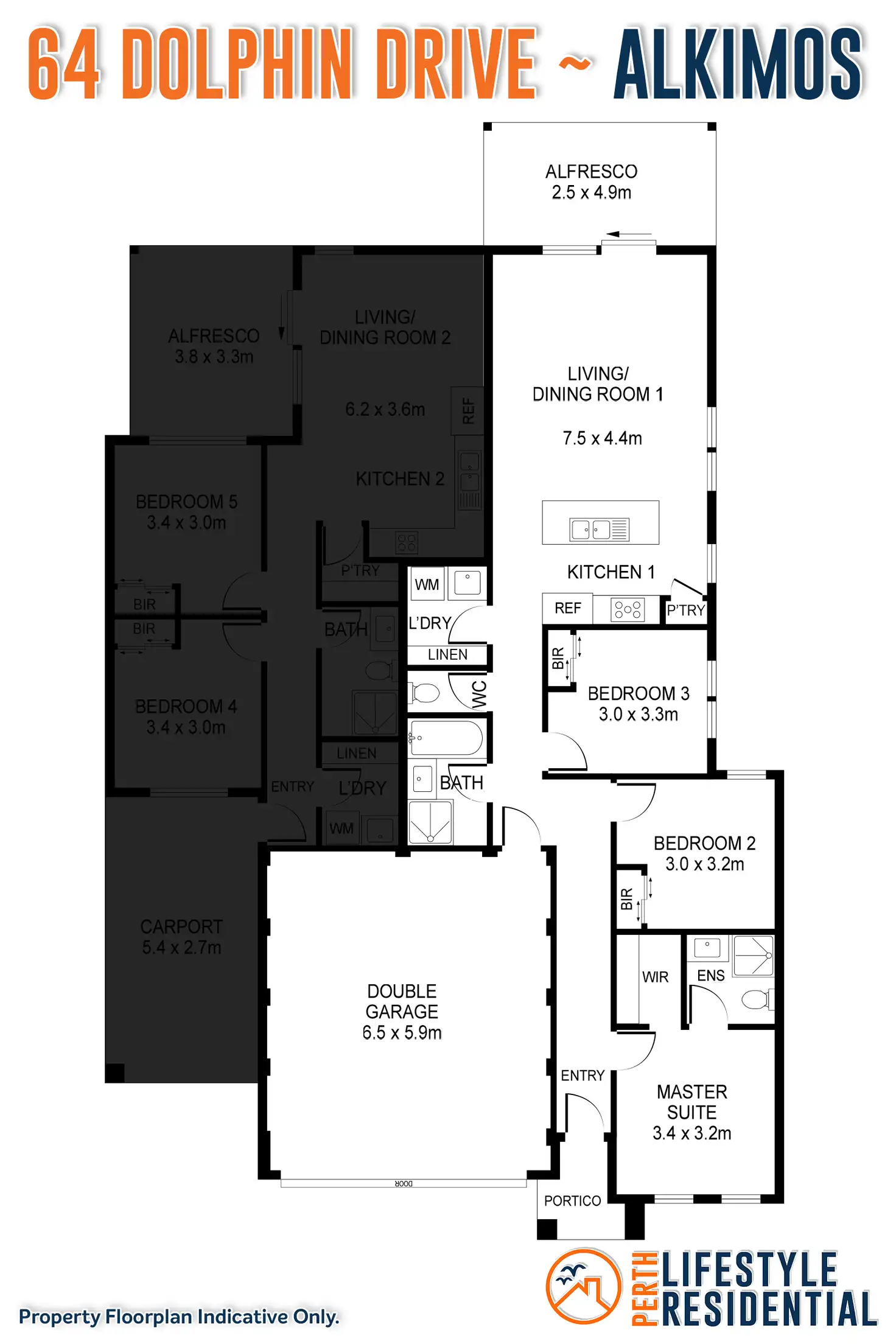 Main view of Homely house listing, 64 Dolphin Drive, Alkimos WA 6038