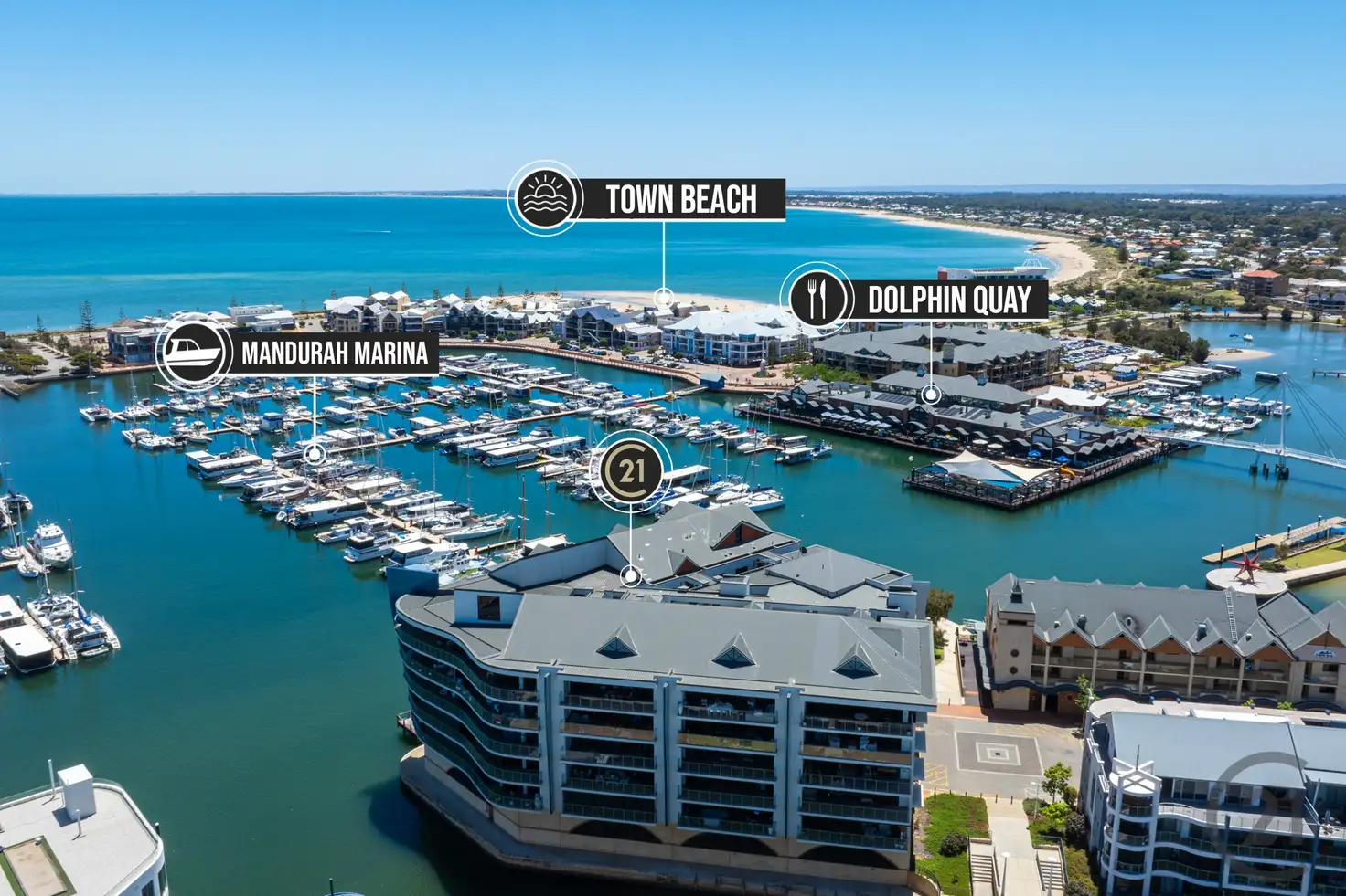 Main view of Homely apartment listing, 6/15 The Palladio, Mandurah WA 6210
