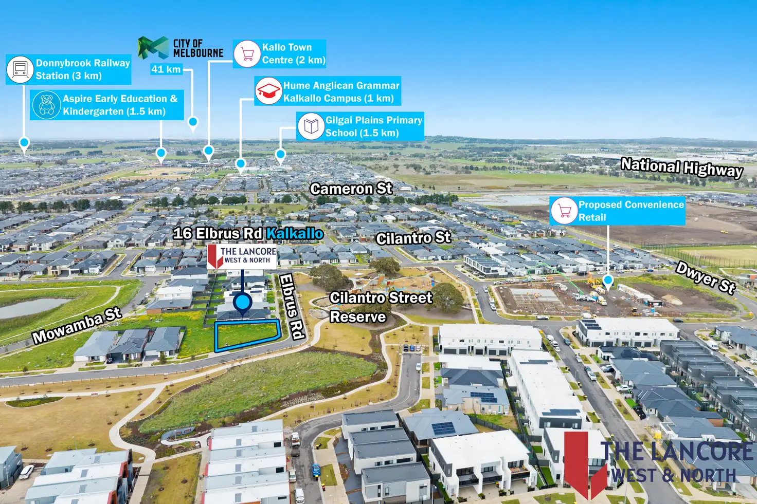 Main view of Homely land listing, 16 Elbrus Rd, Kalkallo VIC 3064