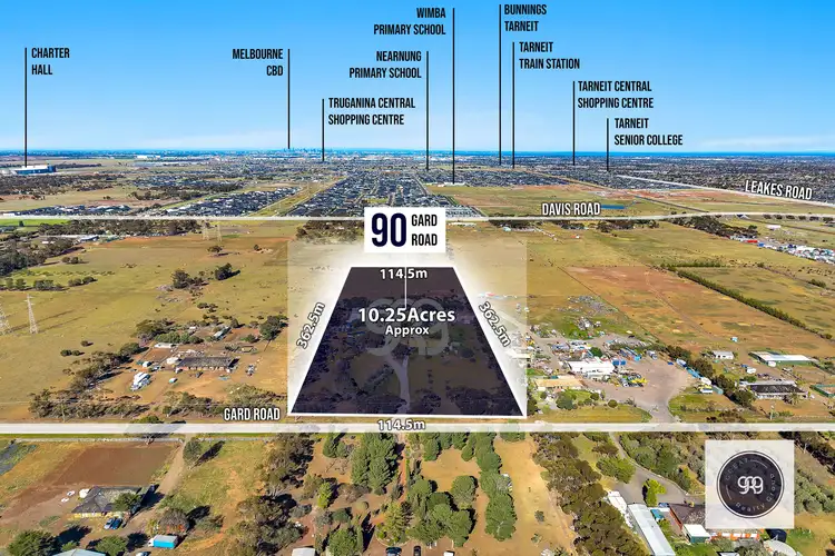 Second view of Homely land listing, 90 Gard Road, Mount Cottrell VIC 3024
