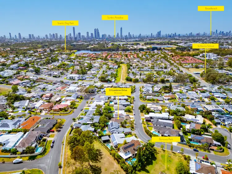 Fifth view of Homely house listing, 13 Lambros Drive, Benowa QLD 4217