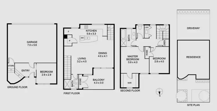 Third view of Homely townhouse listing, 6/285-289 Bell Street, Preston VIC 3072