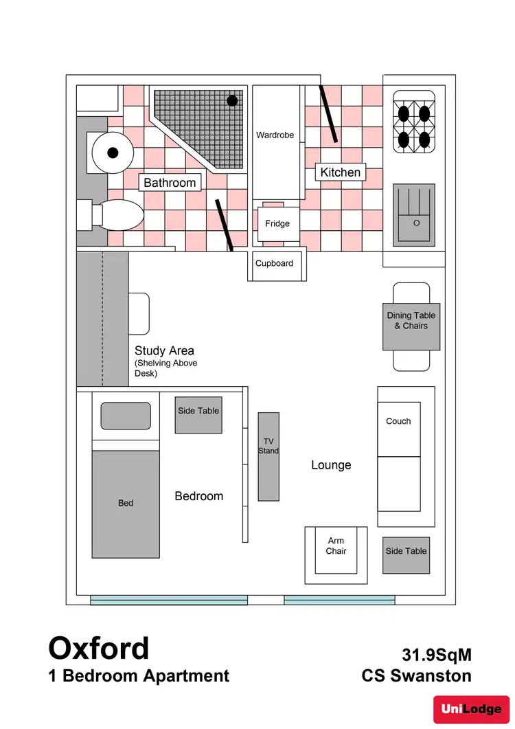 Fourth view of Homely apartment listing, 508/800 Swanston Street, Carlton VIC 3053