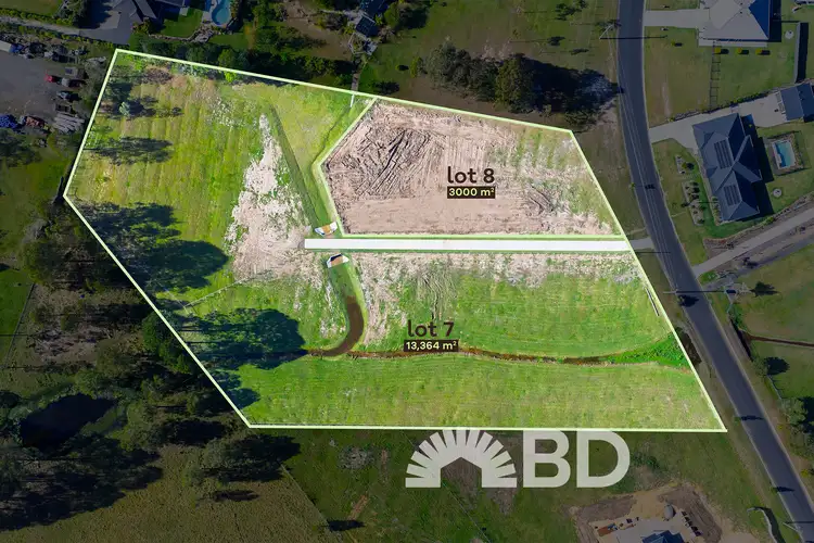 Third view of Homely land listing, LOT 7 & 8, 27 Macginley Road, Upper Caboolture QLD 4510