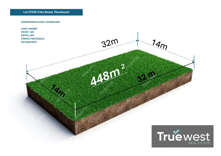 Main view of Homely land listing, Lot 27036 Tribe Street, Mambourin VIC 3024