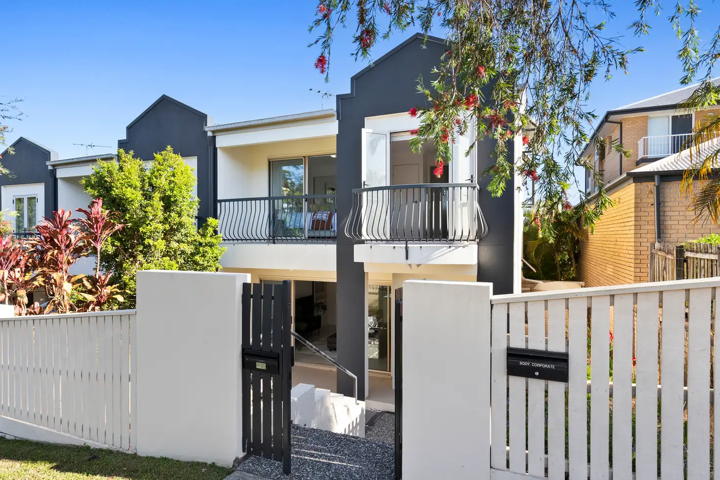 Main view of Homely townhouse listing, 1/74 Hall Street, Alderley QLD 4051