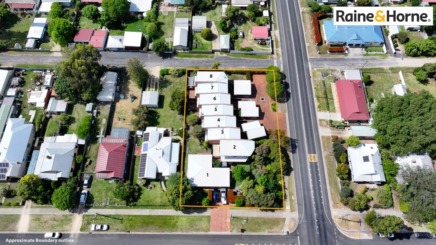 Main view of Homely block of units listing, Units 1-8/93-95 Brae Street, Inverell NSW 2360