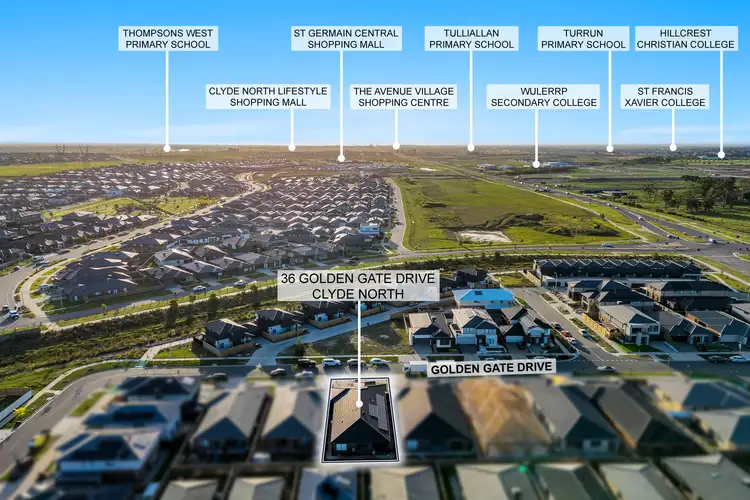 Fifth view of Homely house listing, 36 Golden Gate Drive, Clyde North VIC 3978