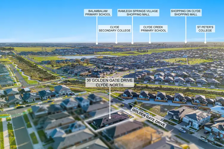 Sixth view of Homely house listing, 36 Golden Gate Drive, Clyde North VIC 3978