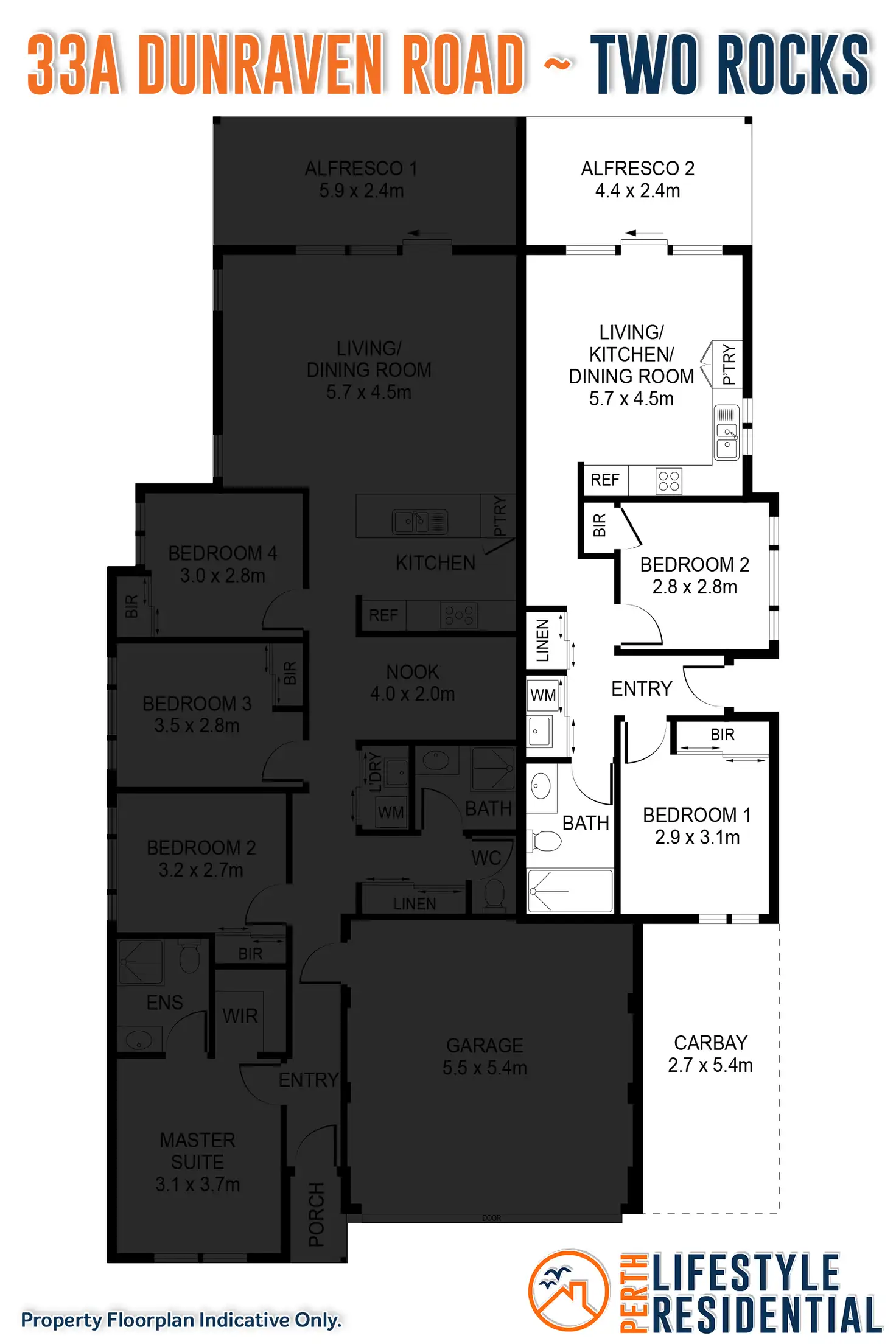 Main view of Homely house listing, 33a Dunraven Road, Two Rocks WA 6037