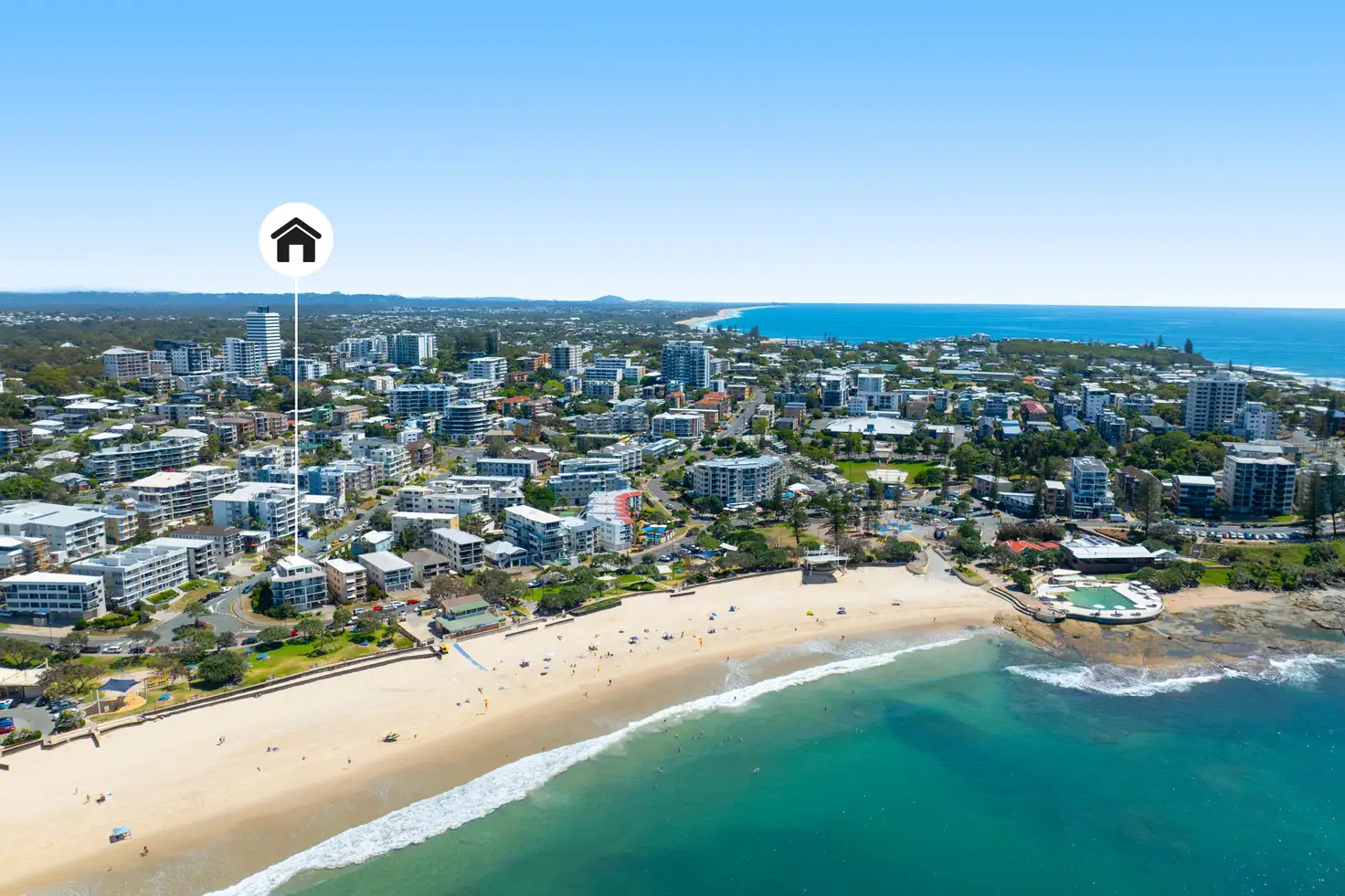 Main view of Homely apartment listing, 1/17 Ormonde Terrace, Kings Beach QLD 4551