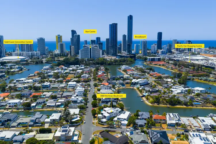 Second view of Homely house listing, 38B Merrimac Boulevard, Broadbeach Waters QLD 4218
