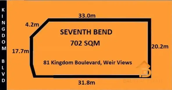 Main view of Homely land listing, 81 Kingdom Boulevard, Weir Views VIC 3338
