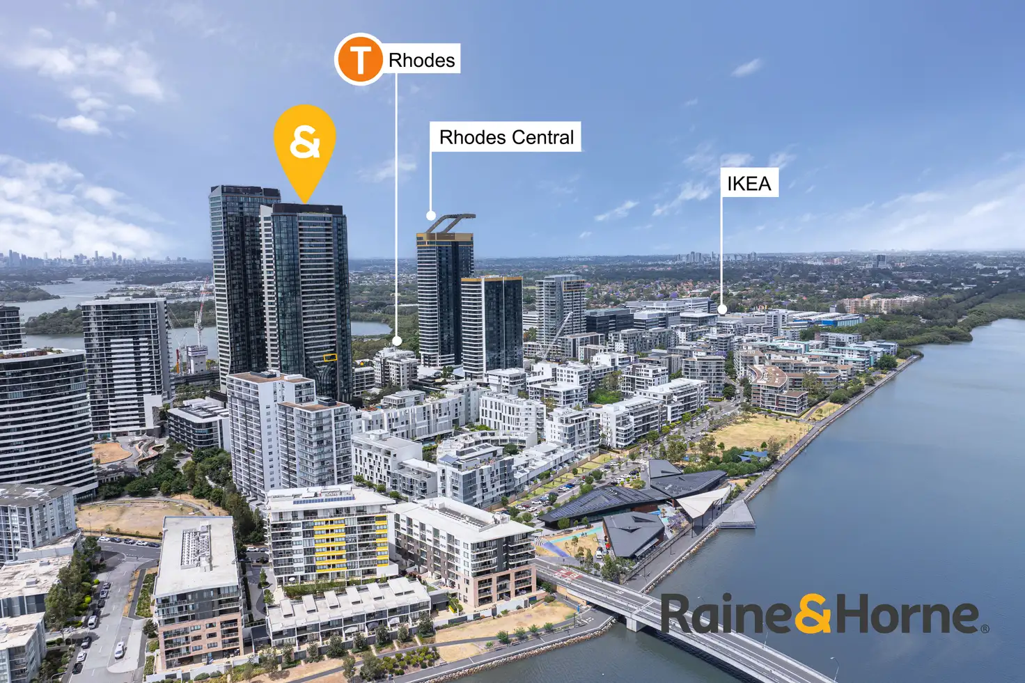 Main view of Homely apartment listing, 1206/35 Marquet Street, Rhodes NSW 2138