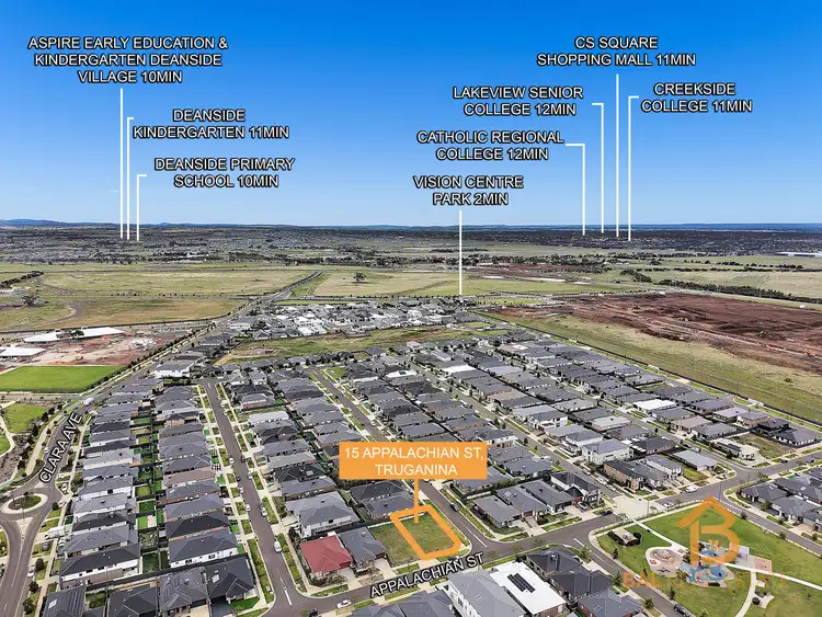 Third view of Homely land listing, 15 Appalachian Street, Truganina VIC 3029