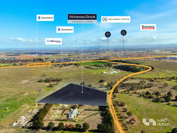 Third view of Homely rural property listing, 1/6 Iramoo Circuit, Thornhill Park VIC 3335