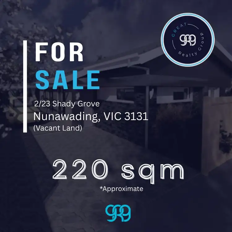 LOT 2, 23 Shady Grove, Nunawading VIC 3131