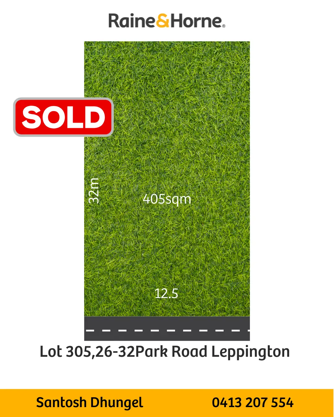 Main view of Homely land listing, LOT 305, 26-32 Park road, Leppington NSW 2179