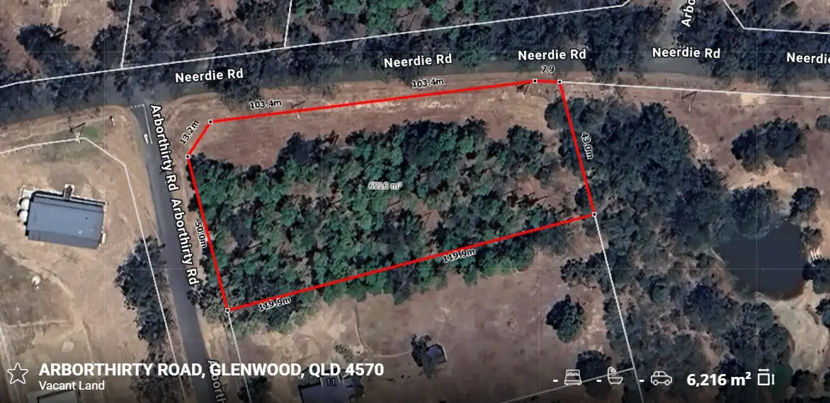 Main view of Homely land listing, Address available on request