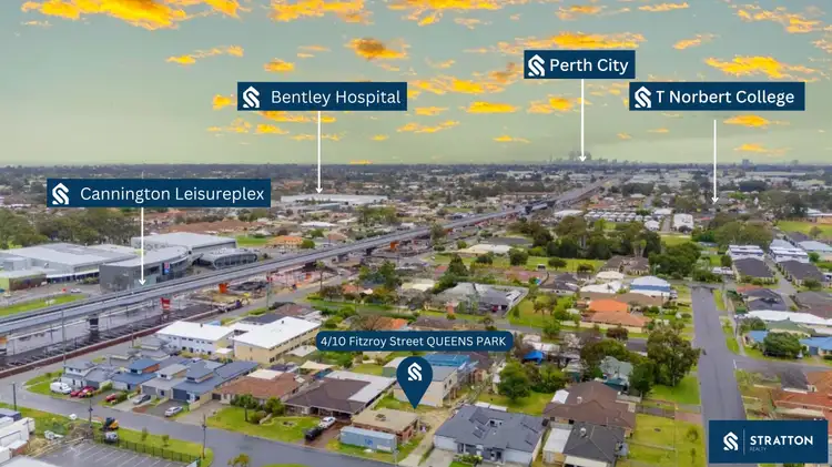 Second view of Homely house listing, 4/10 Fitzroy Street, Queens Park WA 6107