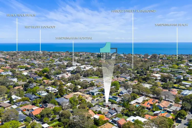 Second view of Homely semi-detached listing, 1/3 Reno Road, Sandringham VIC 3191