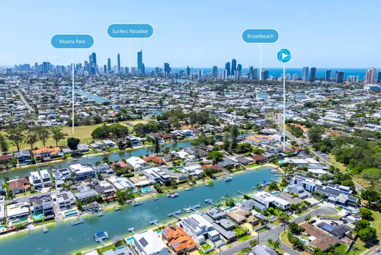 Second view of Homely house listing, 2 Park Avenue, Broadbeach Waters QLD 4218