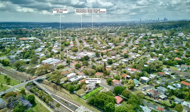 Third view of Homely land listing, 66a Kirwan Street, Keperra QLD 4054