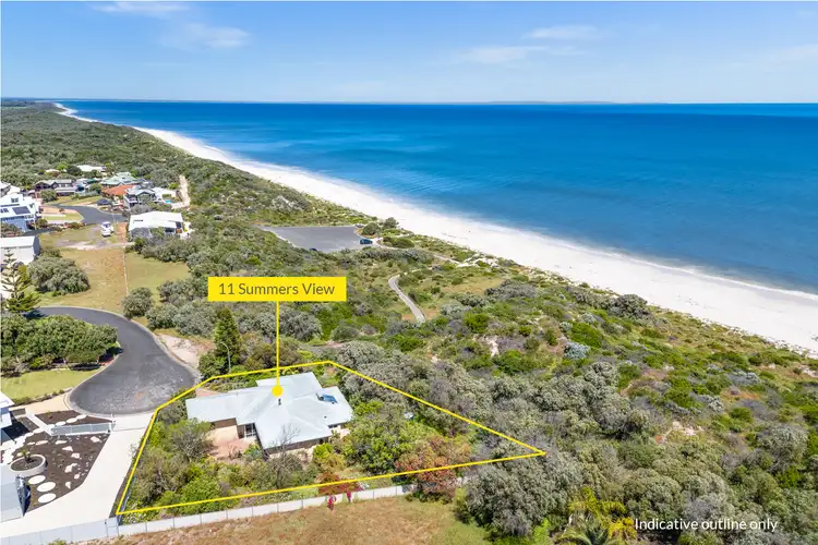 Second view of Homely house listing, 11 Summers View, Peppermint Grove Beach WA 6271