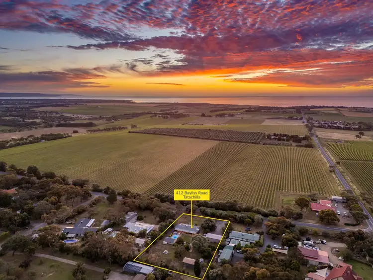 Second view of Homely house listing, 412 Bayliss Road, Tatachilla SA 5171