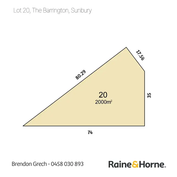 LOT 20, 70 Barrington Street, Sunbury VIC 3429
