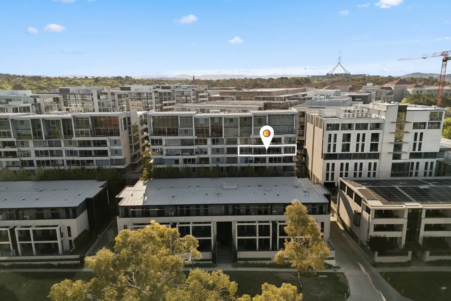 Main view of Homely apartment listing, 43/3 Burbury Close, Barton ACT 2600