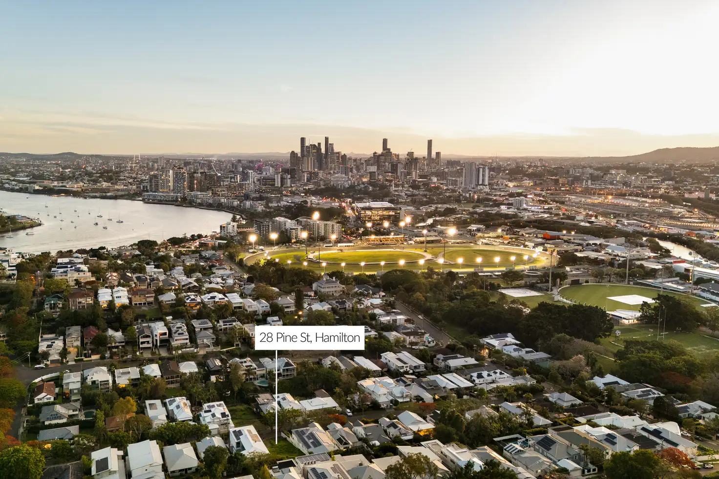 Main view of Homely land listing, 28 Pine Street, Hamilton QLD 4007