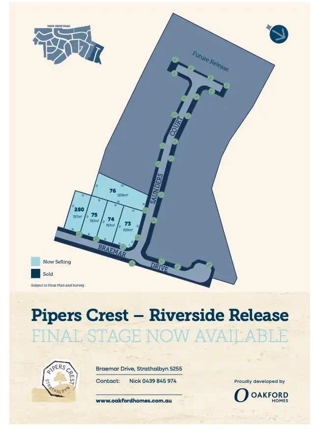Fifth view of Homely land listing, A76 Saunders Court, Strathalbyn SA 5255