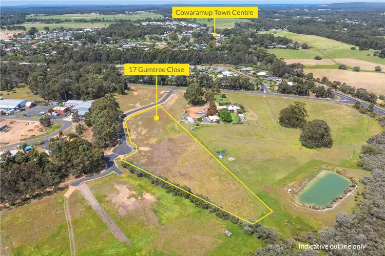 Second view of Homely land listing, 17 Gumtree Close, Cowaramup WA 6284