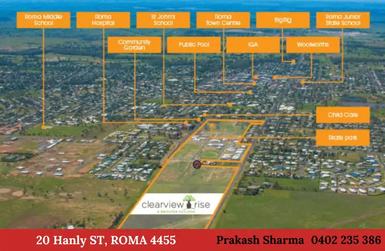 Third view of Homely land listing, 20 Hanly Street, Roma QLD 4455