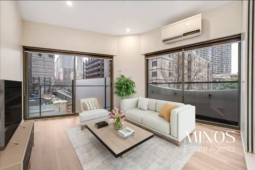 Main view of Homely apartment listing, 318/99 A'Beckett Street, Melbourne VIC 3000