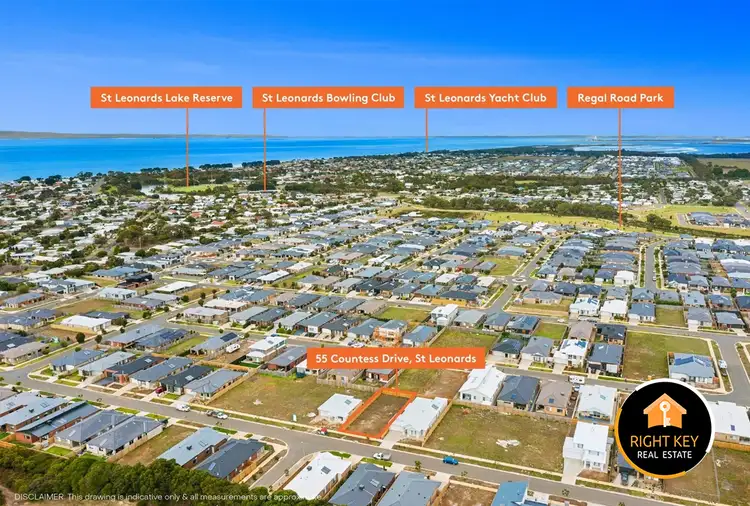 Fifth view of Homely land listing, 55 COUNTESS DRIVE, St Leonards VIC 3223