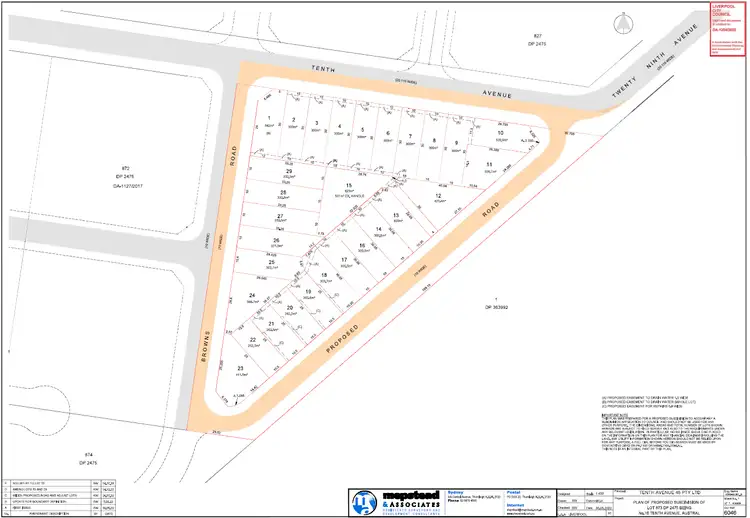 Third view of Homely land listing, LOT 13, 10 Tenth Avenue, Austral NSW 2179