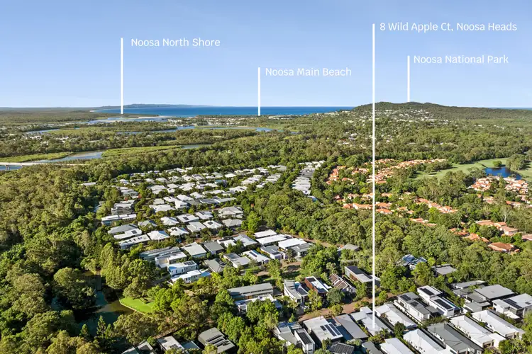 Second view of Homely house listing, 8 Wild Apple Court, Noosa Heads QLD 4567