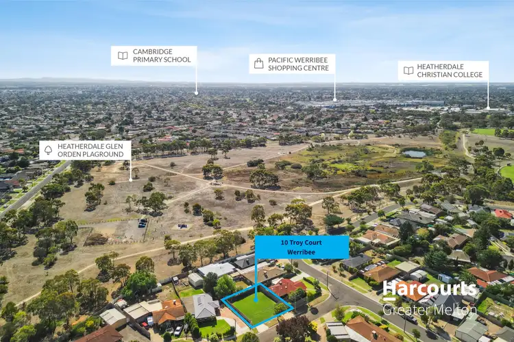 Second view of Homely land listing, 10 Troy Court, Werribee VIC 3030
