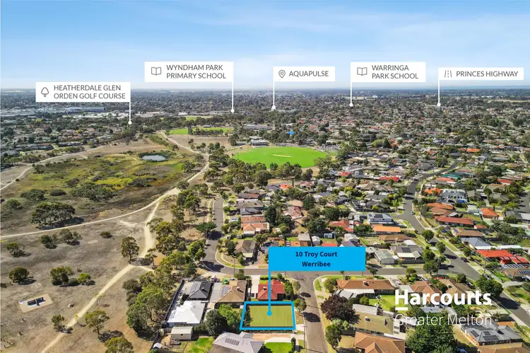Third view of Homely land listing, 10 Troy Court, Werribee VIC 3030