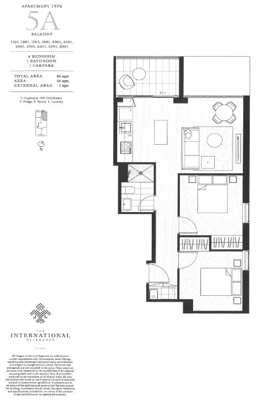 Seventh view of Homely apartment listing, 61-63 Haig Street, Southbank VIC 3006