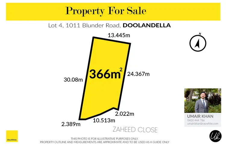 Third view of Homely land listing, LOT 4, 1011 Blunder Road, Doolandella QLD 4077