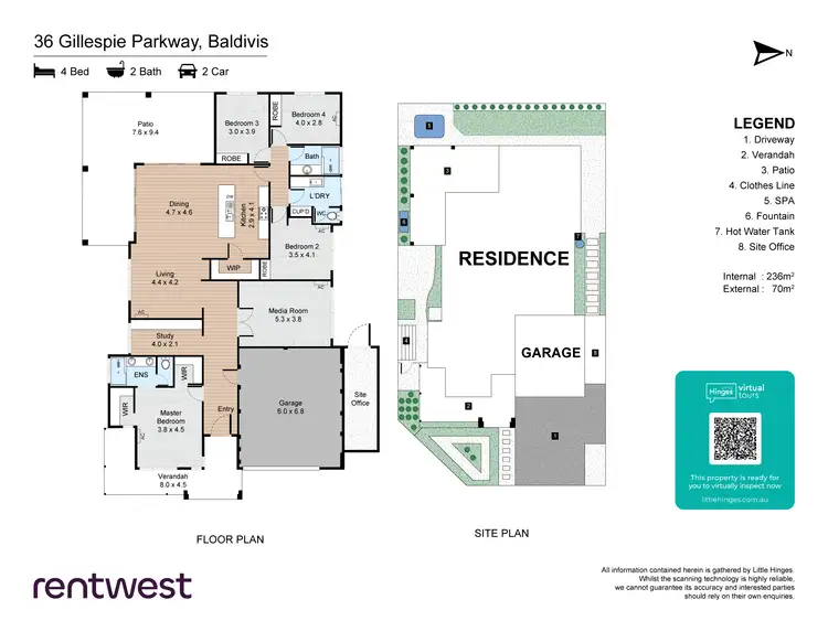 Second view of Homely house listing, 36 Gillespie Pkwy, Baldivis WA 6171